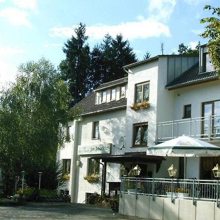Waldpension zum Felsenkeller Lichtenfels-Sachsenberg Eksteriør billede