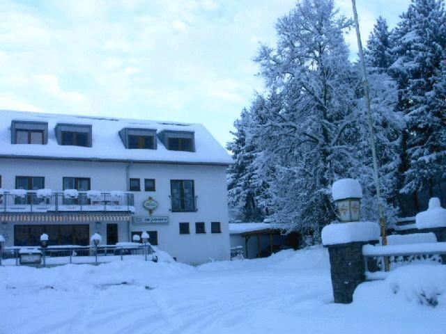 Waldpension zum Felsenkeller Lichtenfels-Sachsenberg Eksteriør billede